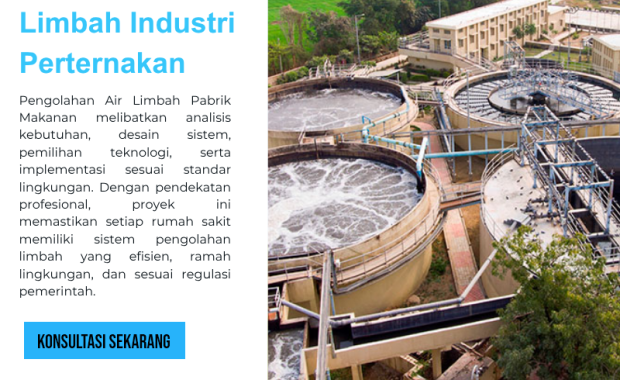 Pengolahan Air Limbah Industri Perternakan